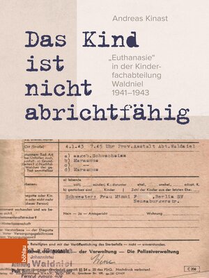 cover image of »Das Kind ist nicht abrichtfähig«